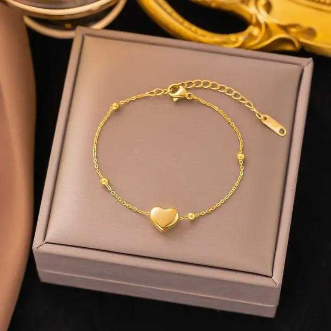 Stainless Steel Heart Combo Set